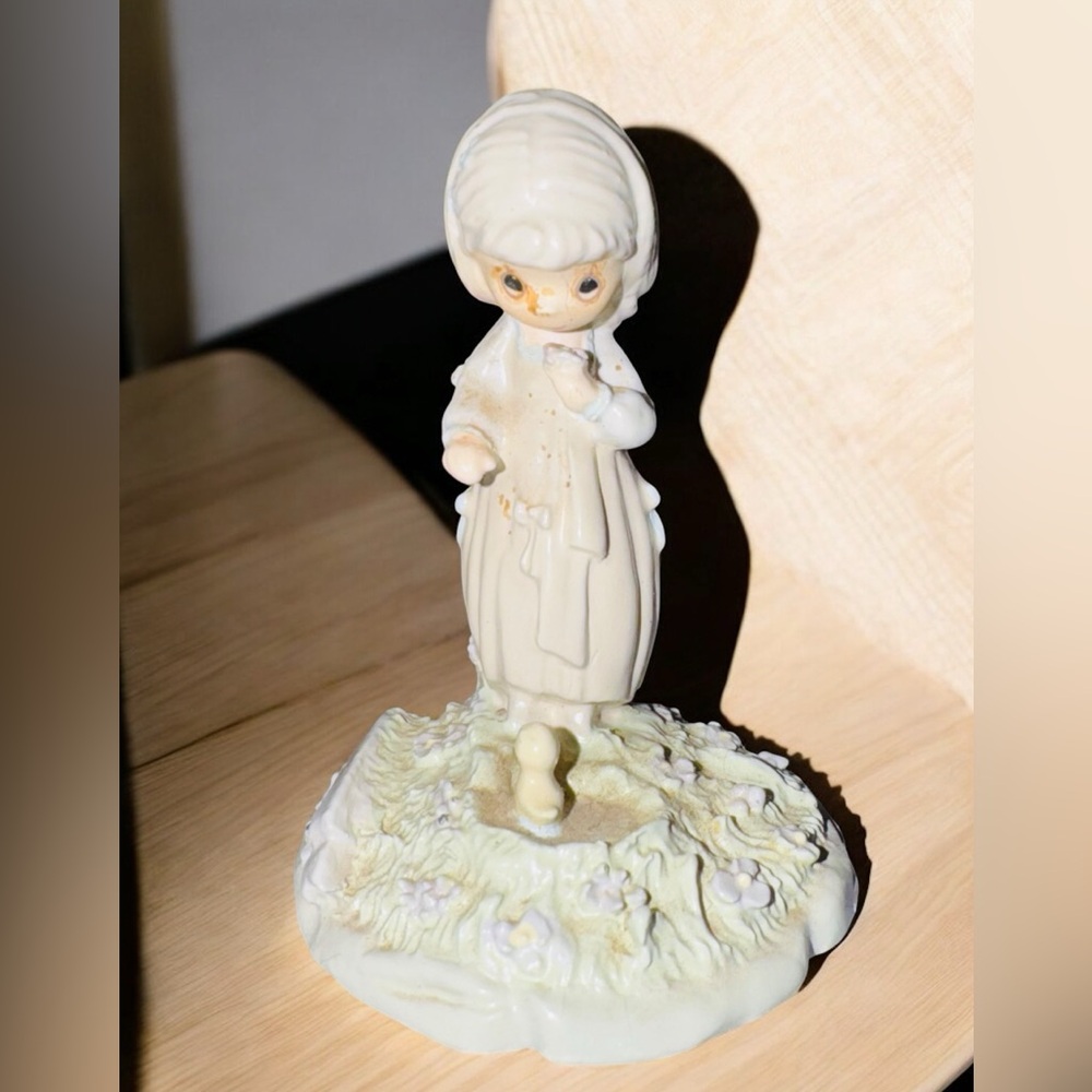 1990 Precious Moments Pewter Figurine “Summer Joy”